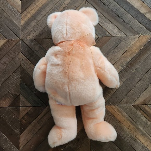 Ty 2001 Dearest Bear Beanie Buddy With Tags - Picture 2 of 8